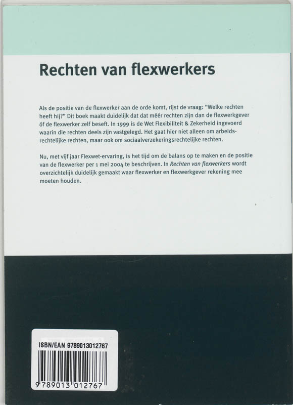 Achterkant van Rechten van Flexwerkers
