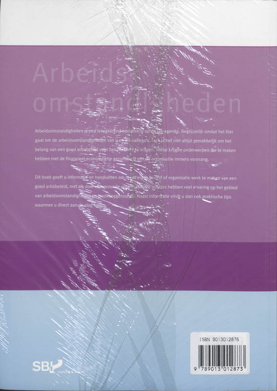 Achterkant van Arbeidsomstandigheden