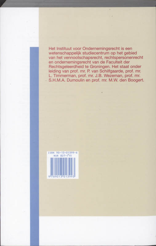 Achterkant van Afgeleide schade en afgeleide actie