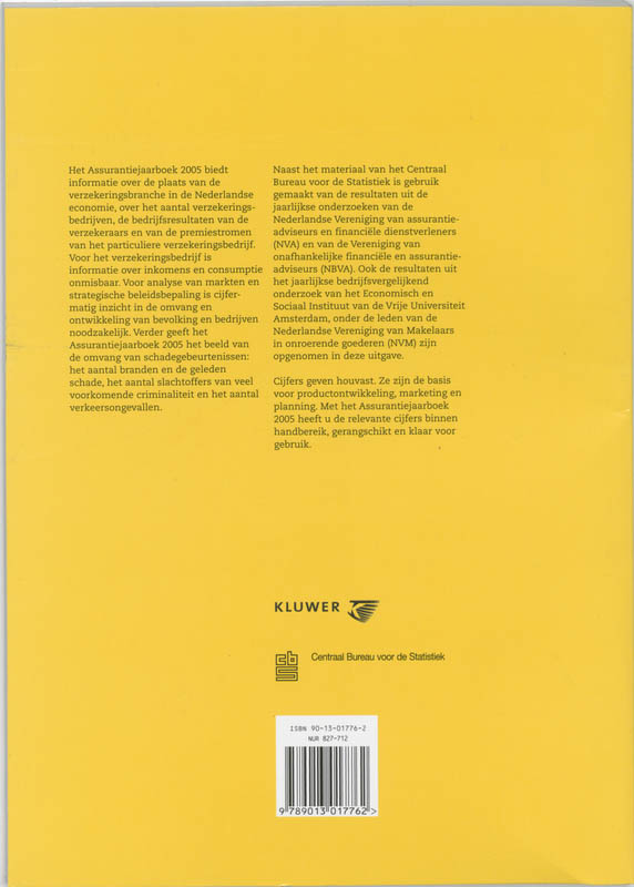 Achterkant van 2005