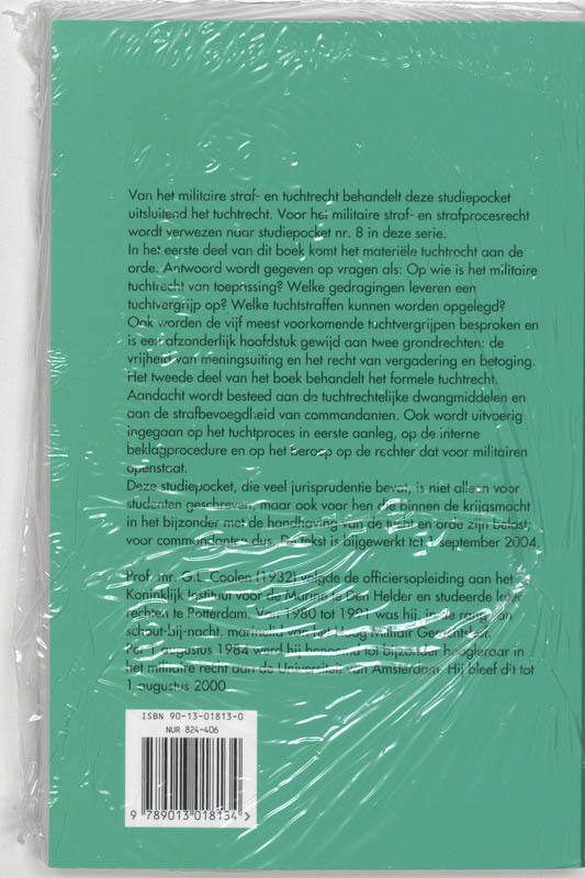 Achterkant van Militair tuchtrecht