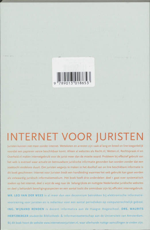 Achterkant van 2005