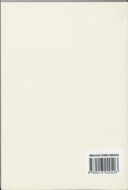 Achterkant van Harmonisatie van bestuursrecht