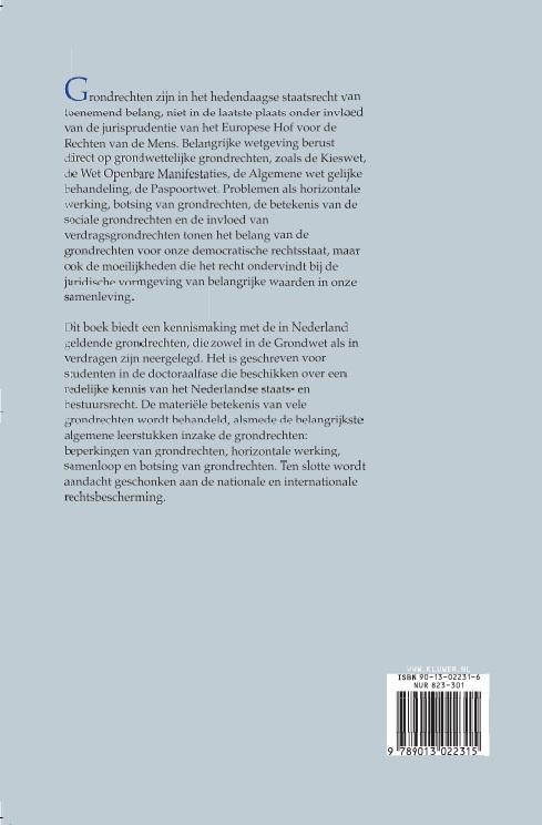 Achterkant van Grondrechten