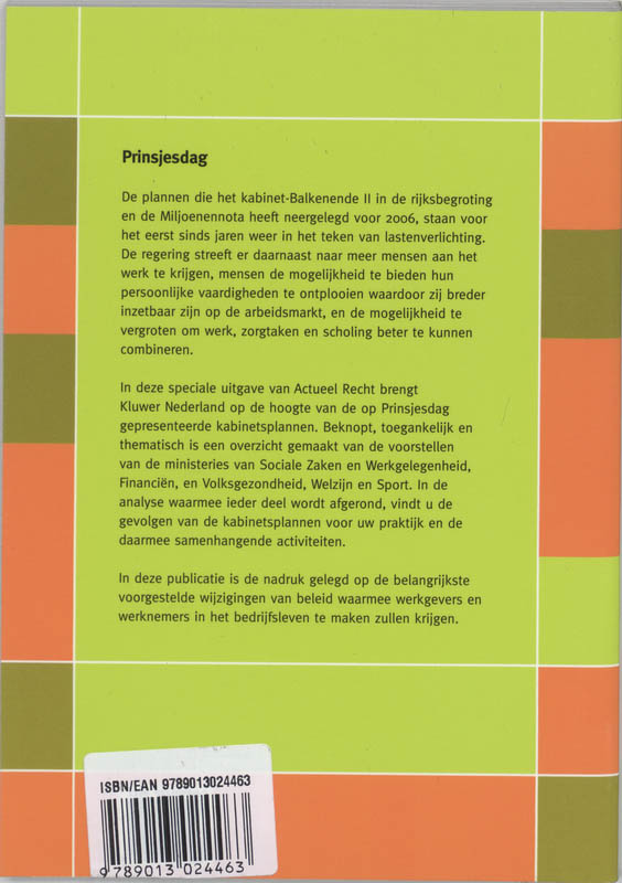 Achterkant van Prinsjesdag