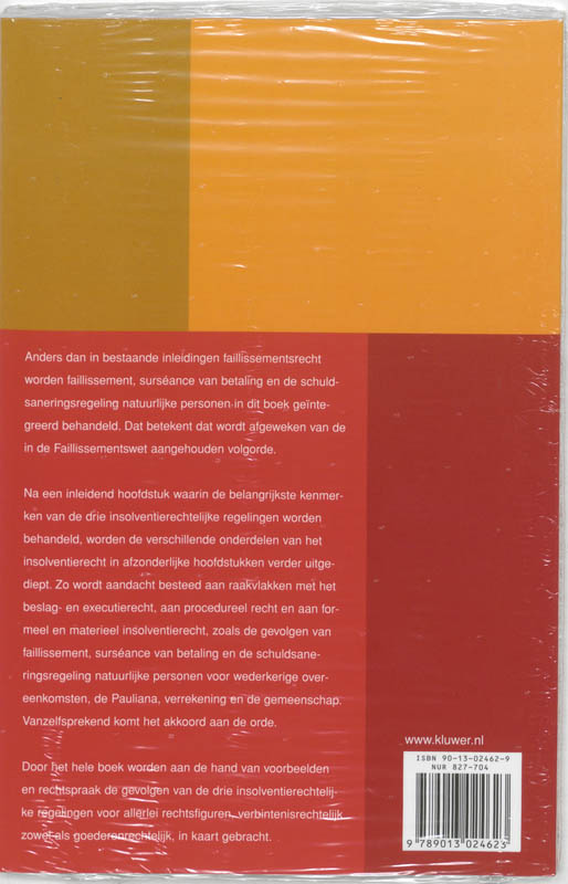 Achterkant van Insolventie