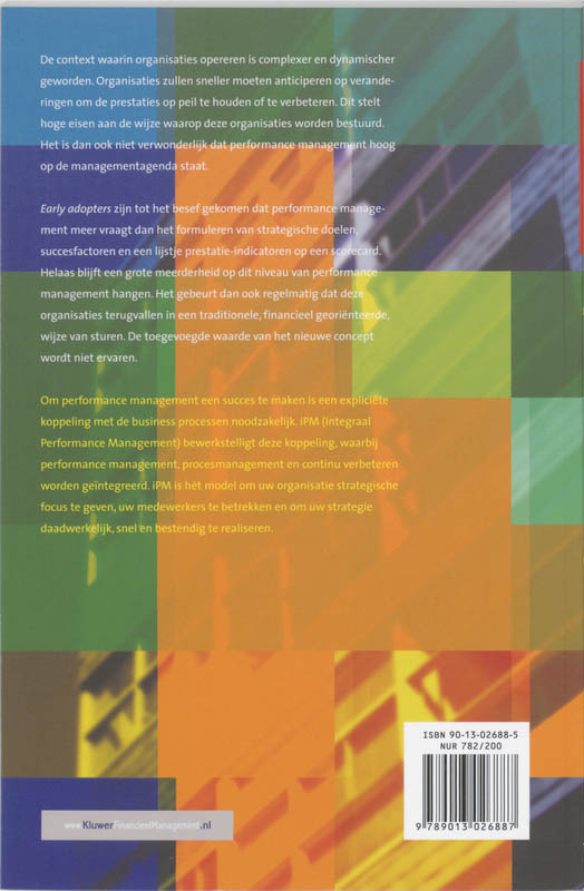 Achterkant van Integraal performance management