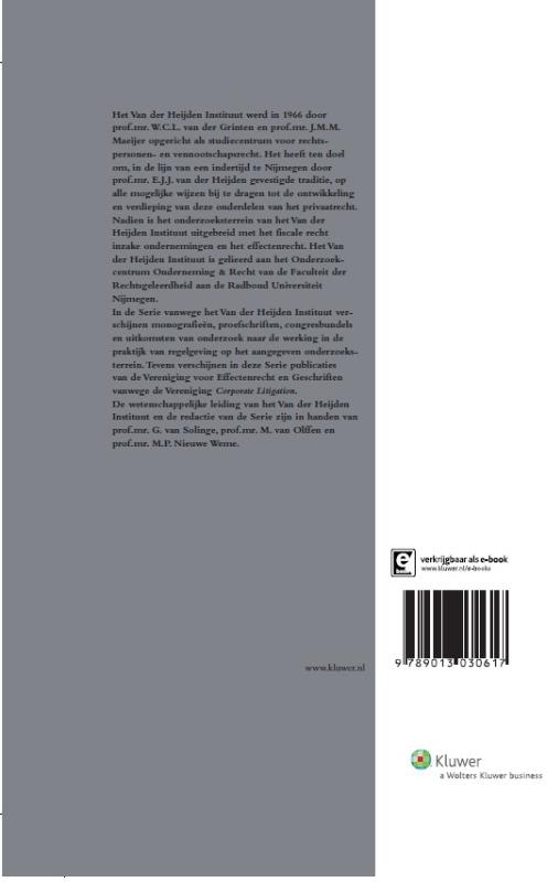 Achterkant van 2 De parlementaire geschiedenis