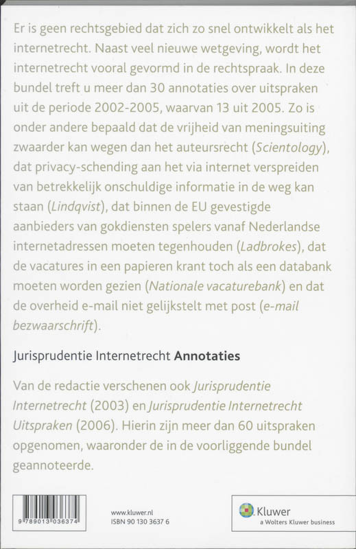 Achterkant van Annotaties