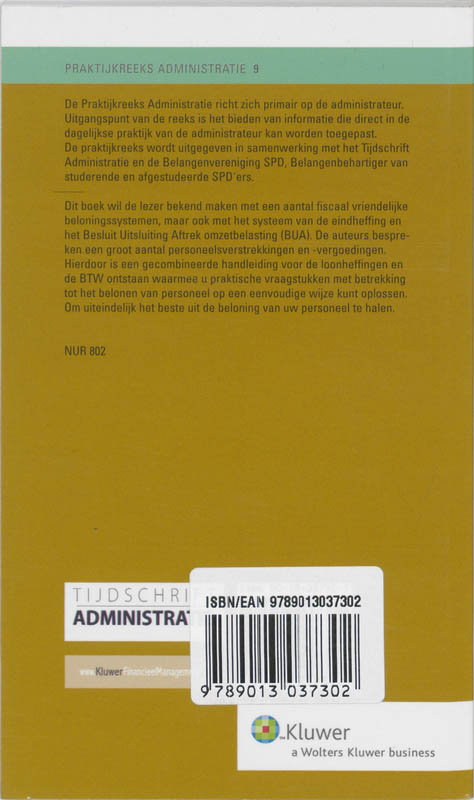 Achterkant van Beloon uw personeel fiscaal goed