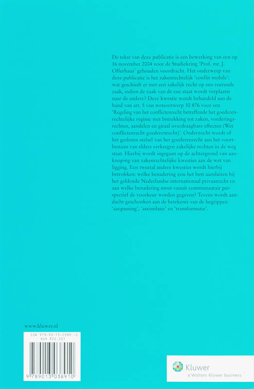Achterkant van Conflit mobile bij roerende zaken: assimilatie of transformatie?