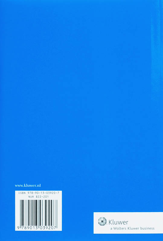 Achterkant van Burgerlijk Wetboek