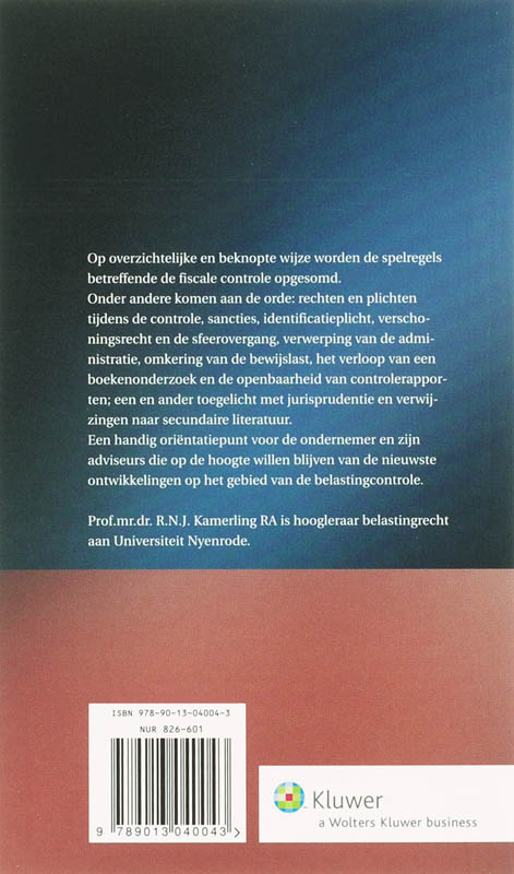 Achterkant van 2007