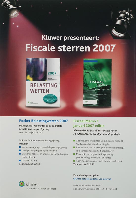 Achterkant van 2007