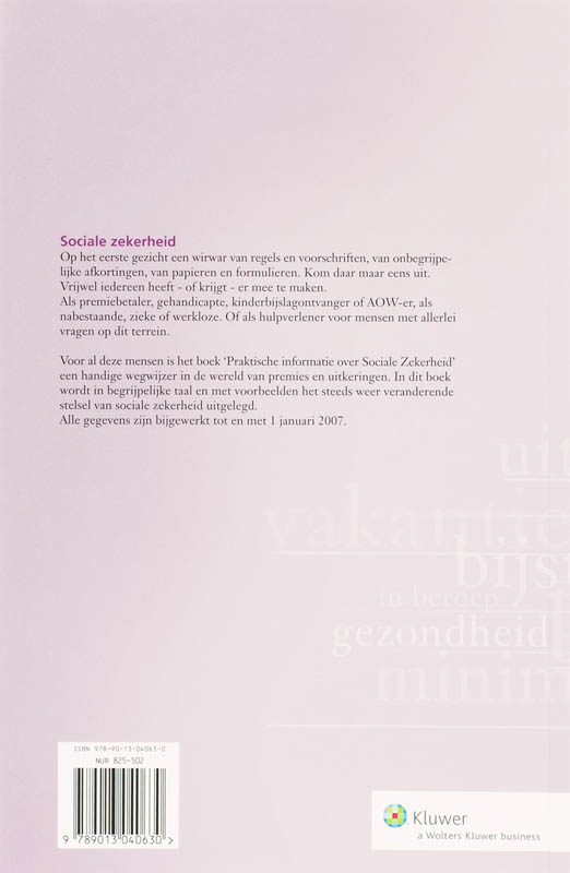 Achterkant van 2007