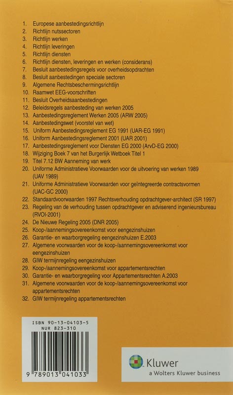 Achterkant van 2007