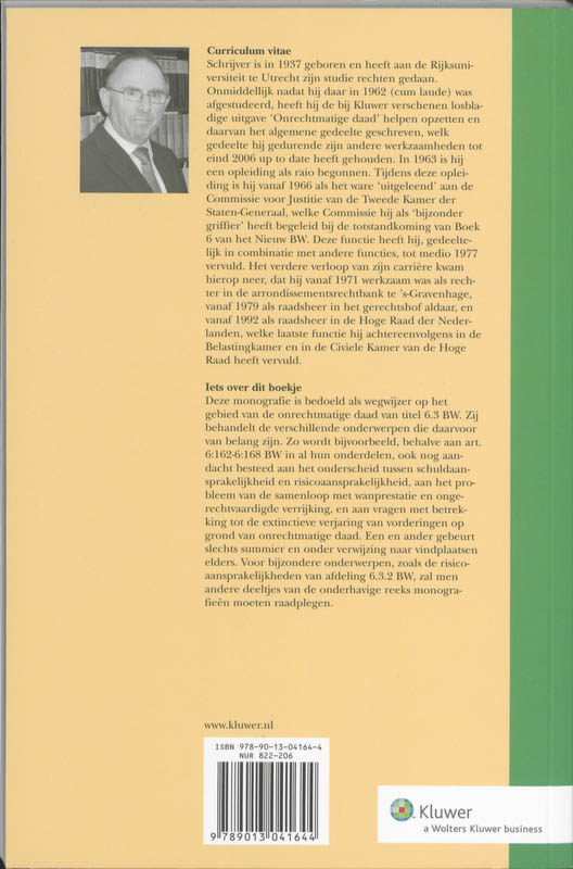Achterkant van Algemene bepalingen