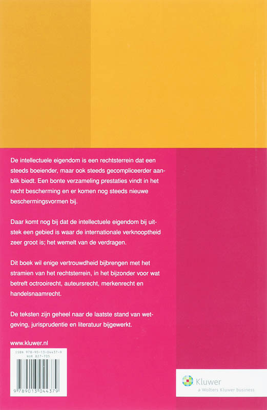 Achterkant van Bescherming van de intellectuele eigendom