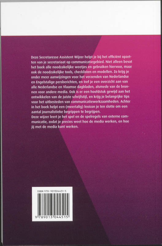 Achterkant van Externe communicatie