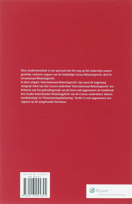 Achterkant van Studenteneditie 2007-2008