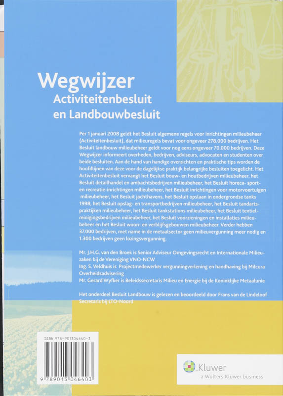 Achterkant van Wegwijzer Activiteiten- en landbouwbesluit