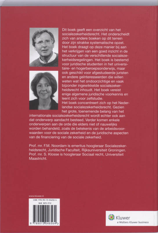 Achterkant van Socialezekerheidsrecht