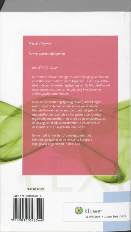 Achterkant van Meststoffenwet