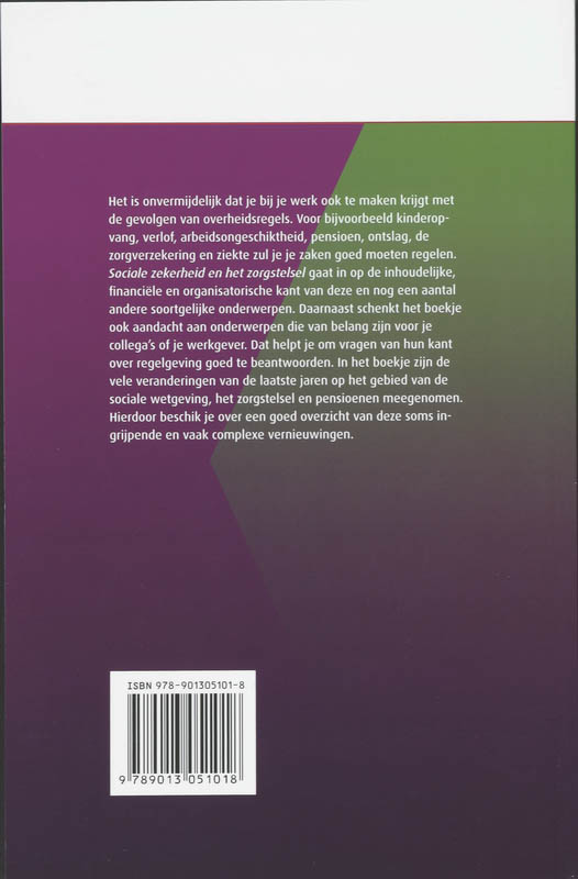 Achterkant van Sociale zekerheid in het zorgstelsel