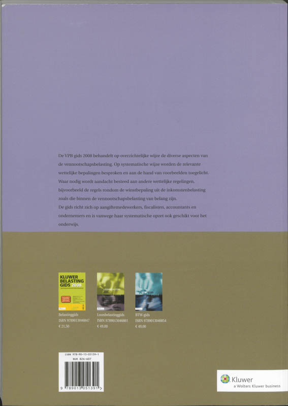 Achterkant van 2008