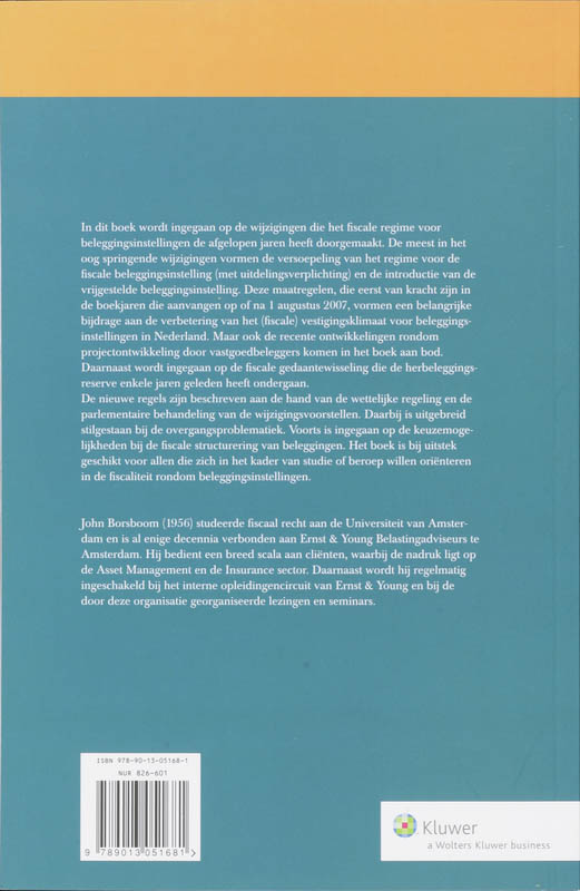 Achterkant van modernisering fiscaal regime beleggingsinstellingen