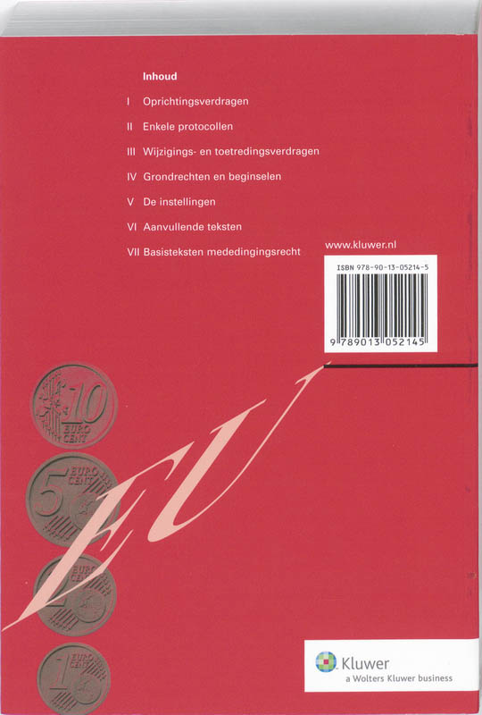Achterkant van Europocket