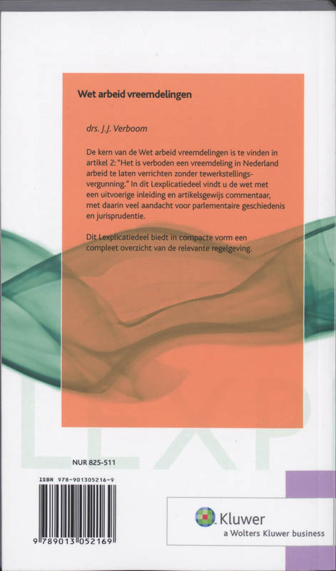 Achterkant van Wet arbeid vreemdelingen