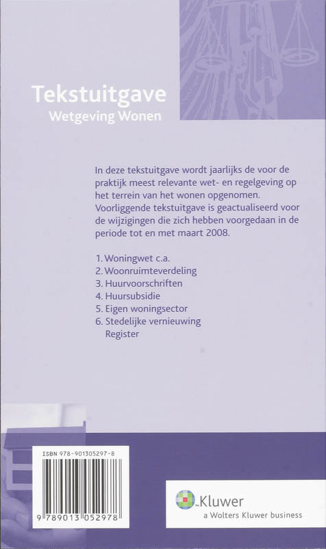 Achterkant van 2008