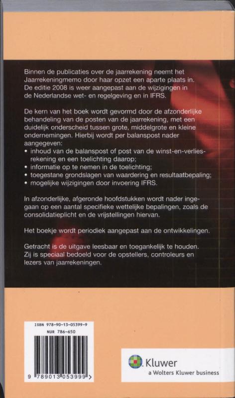 Achterkant van 2008