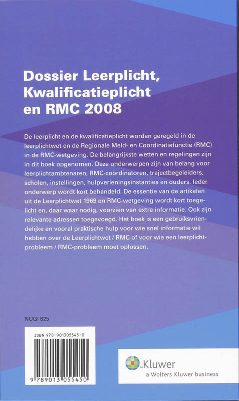 Achterkant van 2008