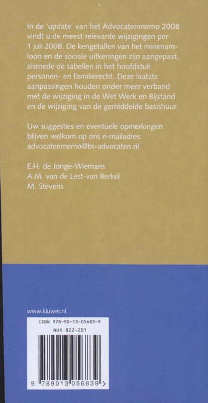 Achterkant van 2008
