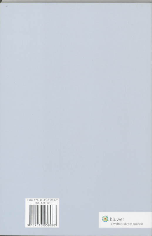 Achterkant van Fiscaal Recht 2008/2009