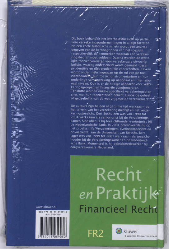 Achterkant van Verzekerd van toezicht