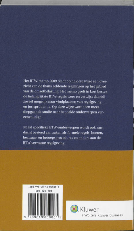 Achterkant van 2009