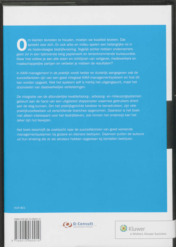 Achterkant van KAM-management in de praktijk