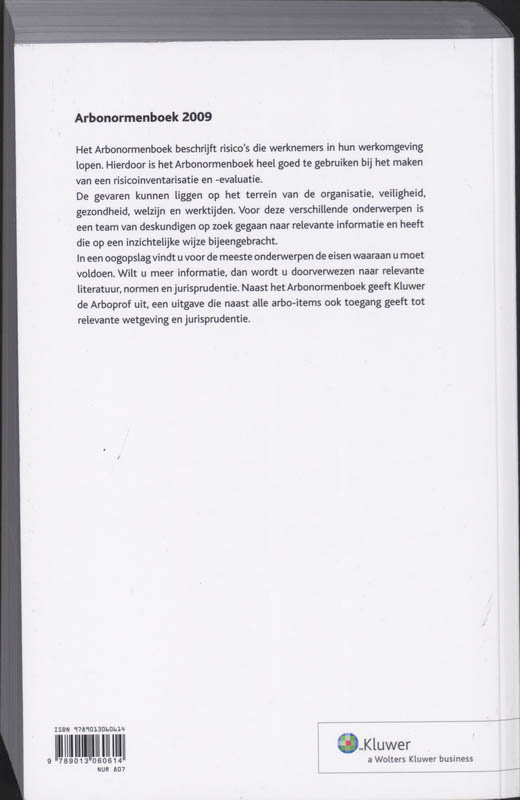 Achterkant van 2009