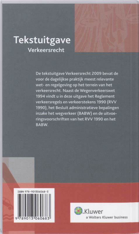 Achterkant van 2009