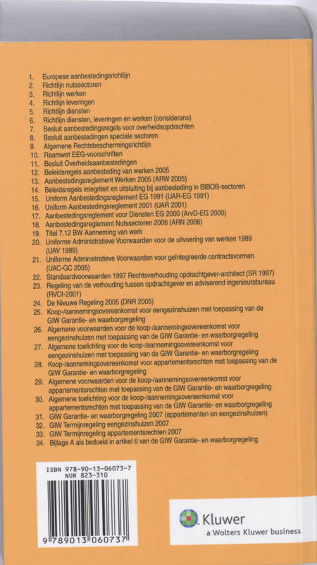 Achterkant van 2009