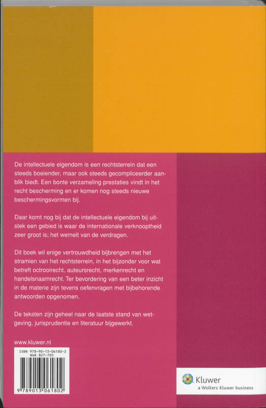 Achterkant van Bescherming van de intellectuele eigendom