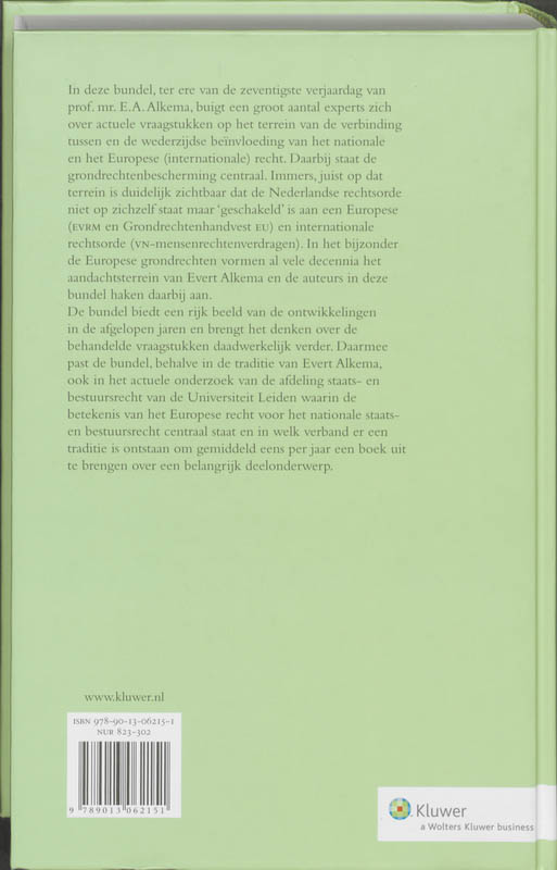 Achterkant van Geschakeld recht