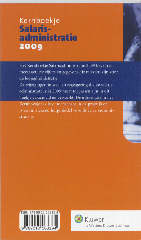 Achterkant van 2009