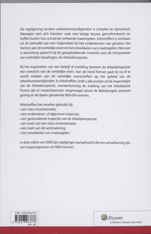 Achterkant van 2009