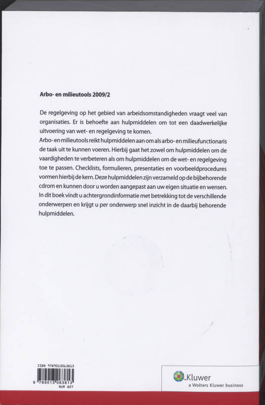 Achterkant van 2009/2