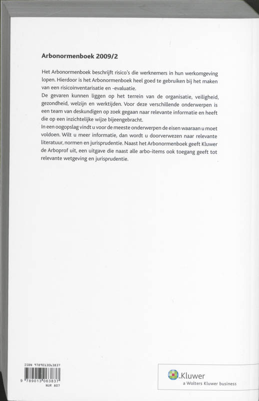 Achterkant van 2009/2