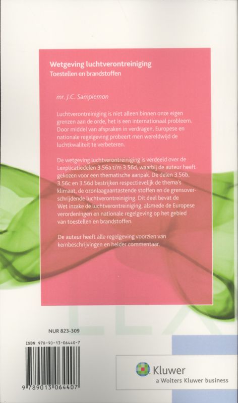 Achterkant van Wetgeving luchtverontreiniging toestellen en brandsoffen